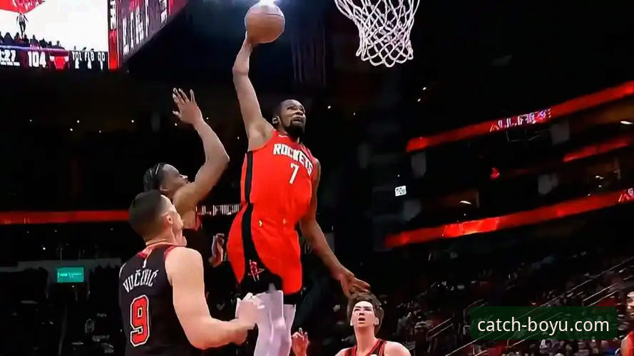 火箭大胜尼克斯三连胜完整观赛指南：博鱼体育平台带你直击杜兰特27分惊艳表现